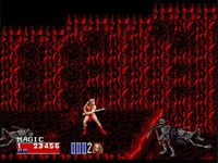 une photo d'Ã©cran de Golden Axe 2 sur Sega Megadrive